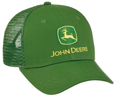 NEW John Deere Size XL Green Structured Twil Mesh Back Cap X-Large LP69947