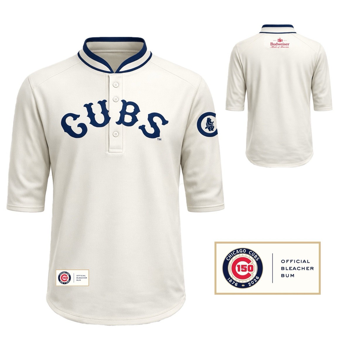 BudFridays Cubs 1910s Replica Jersey XL 6/5/26 SGA Brand New | eBay