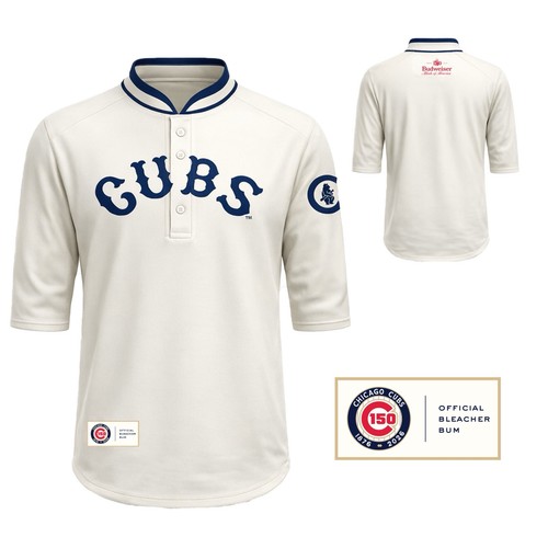 BudFridays Cubs 1910s Replica Jersey XL 6/5/26 SGA Brand New +Free Towel