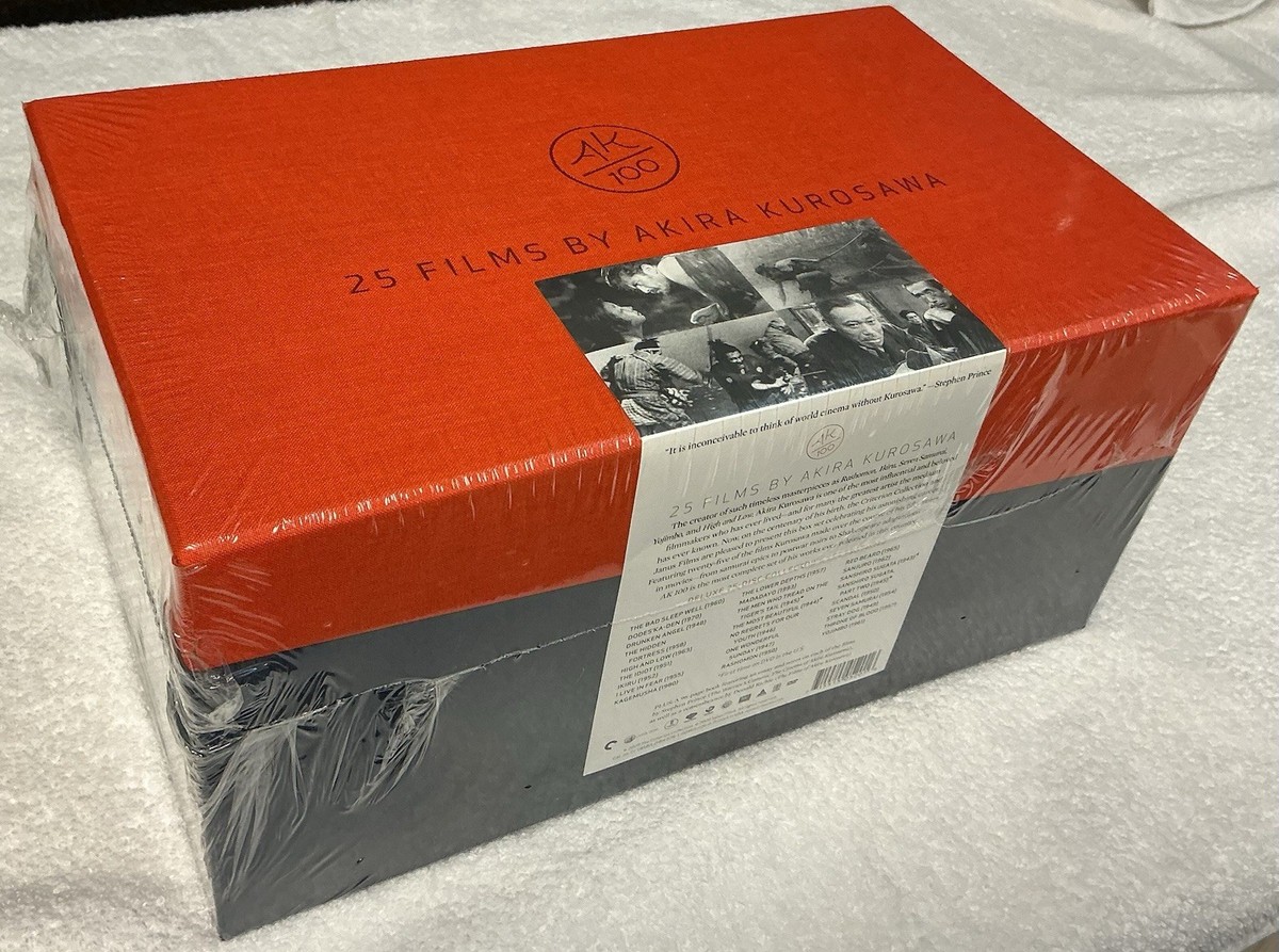 AK 100: 25 Films by Akira Kurosawa (DVD, 2009, 25-Disc Set