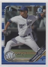 2019 Bowman Chrome Prospects Blue Refractor /150 Quintin Torres-Costa sh7