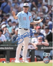 Chicago Cubs Manager CRAIG COUNSELL Signed 8x10 Photo #3 AUTO - BAS