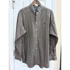 Ralph Lauren Blake XL Plaid Button Down Shirt...