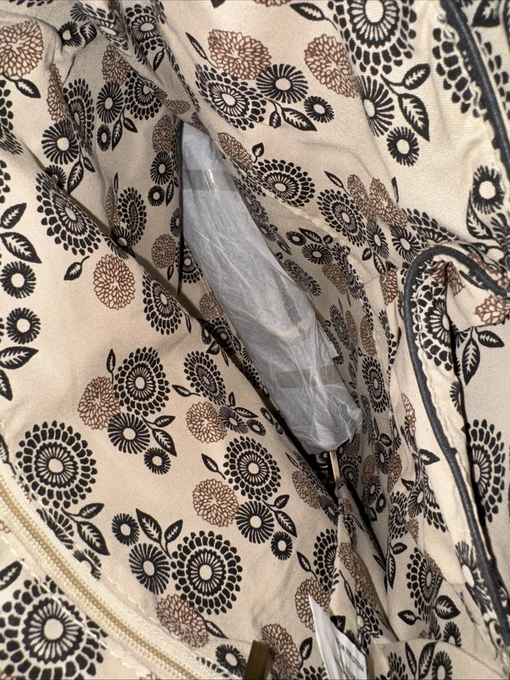 Bolsa ocidental Heritage West feminina preta marrom franja boho - Imagem 4 de 4