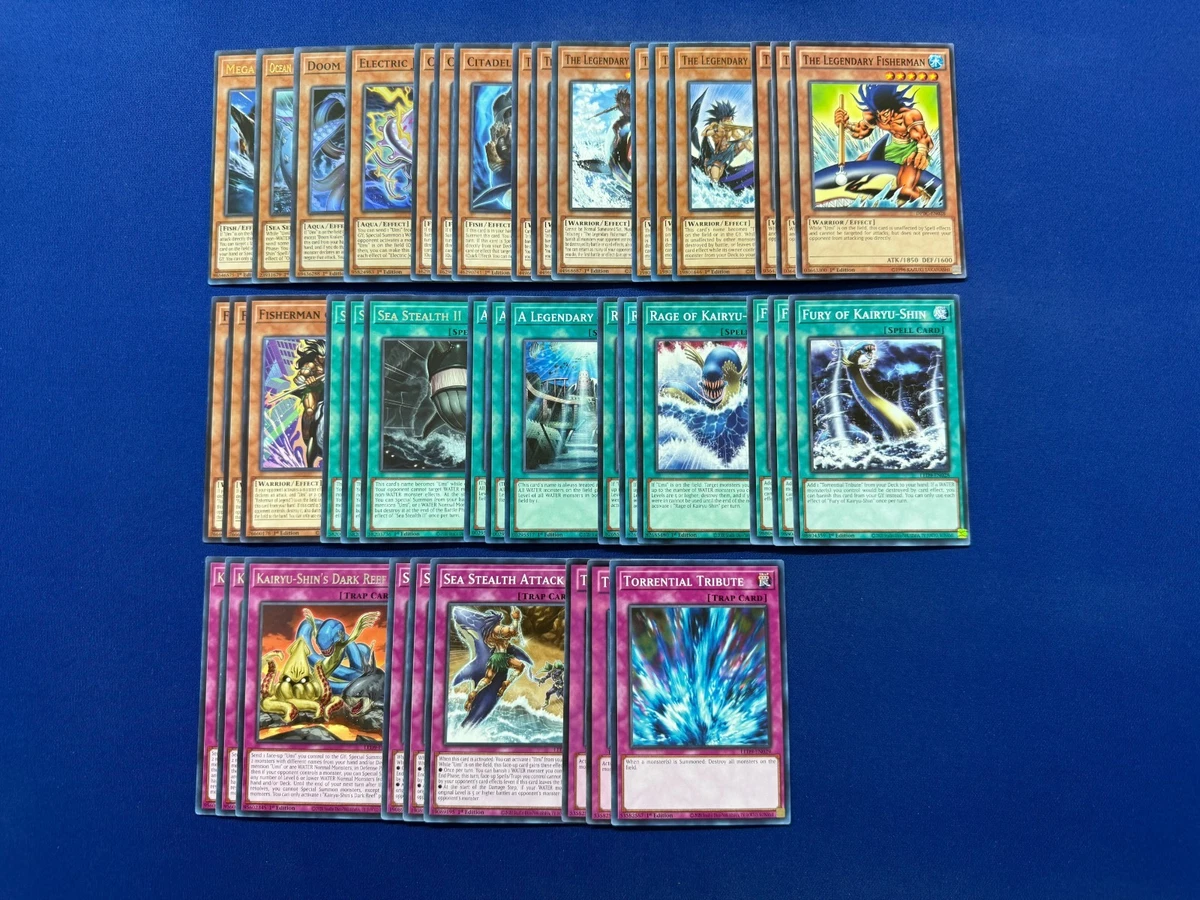 Yu-Gi-Oh! - Mako Tsunami's Complete Legendary Fisherman & Legendary Ocean Deck