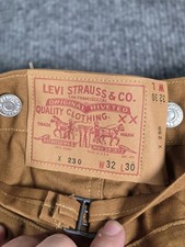 Rare Levi X-230 1873/1874 Levi  s Duck Overall Prototype  MET Gallery 32x30