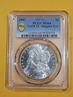 1887 $1 Morgan Silver Dollar PCGS MS64 VAM 12 Alligator Eye Top 100
