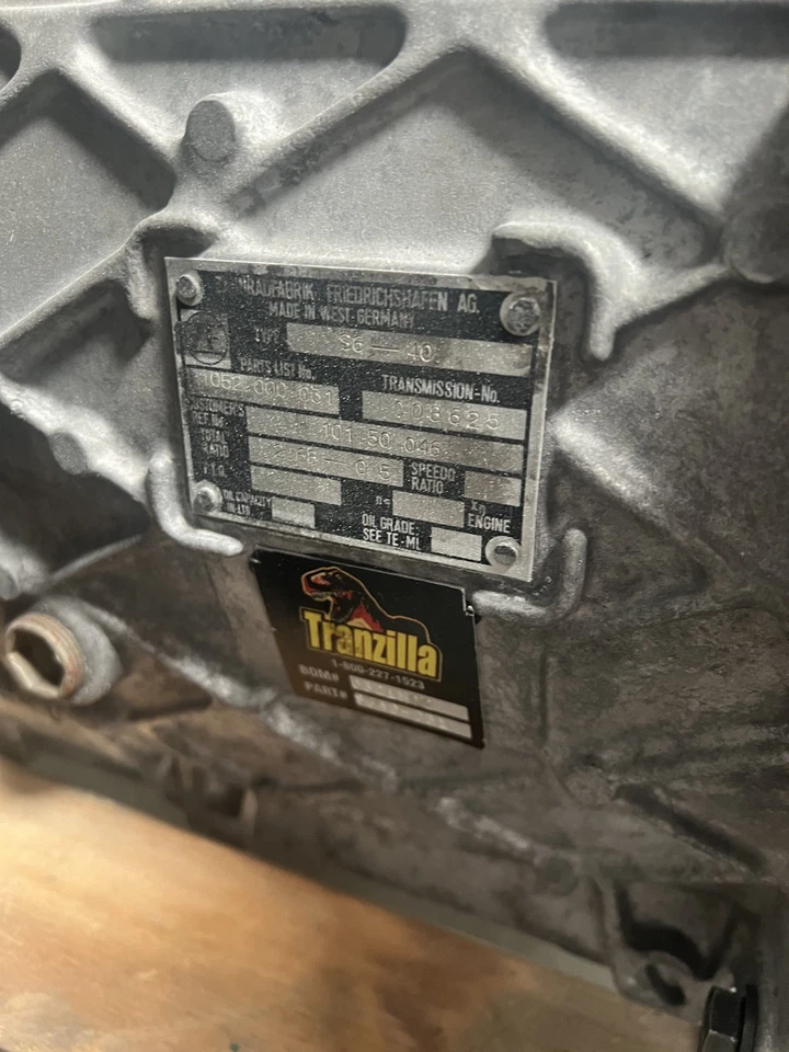 Коробка передач 1990 Corvette ZR1 ZF - Изображение 2 из 3