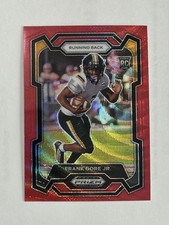 2024 Panini Prizm Draft Picks Red Wave Frank Gore Jr. RC #159 Southern Miss 