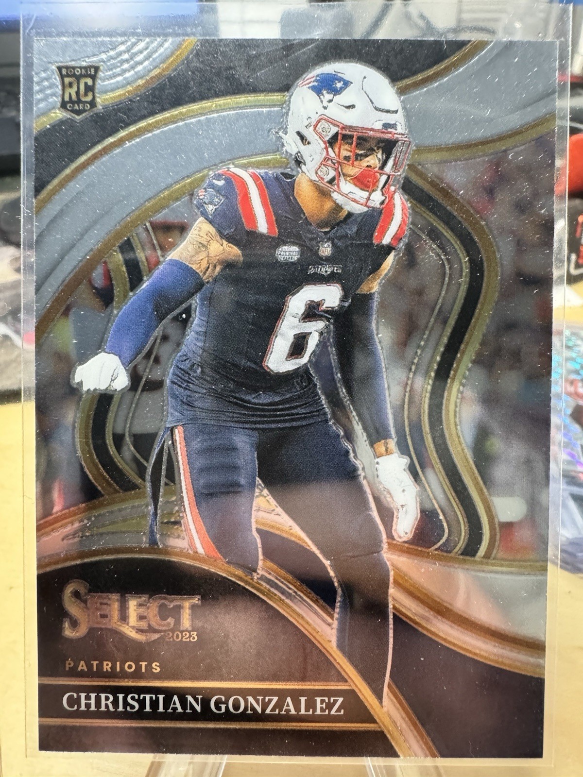 2023 Panini Select Club Level #286 Christian Gonzalez RC