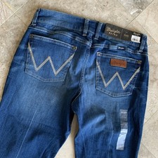 Wrangler Women's Retro Mae Mid Rise Bootcut Jeans Women  s Size 11/36 Blue NWT