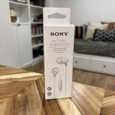 NEW Sony Ex Earbud White In-Ear only Headsets MDR-EX15AP