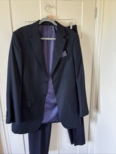 Marks and Spencer Navy Suit - Jacket 40 Long Exc Cond Worn Once