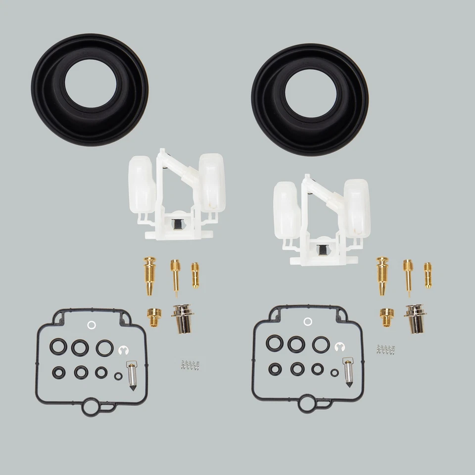 Compatível com 1990-2000 Suzuki GS500E kit de reparo de carburador reconstruído diafragma flutuador - Imagem 2 de 4
