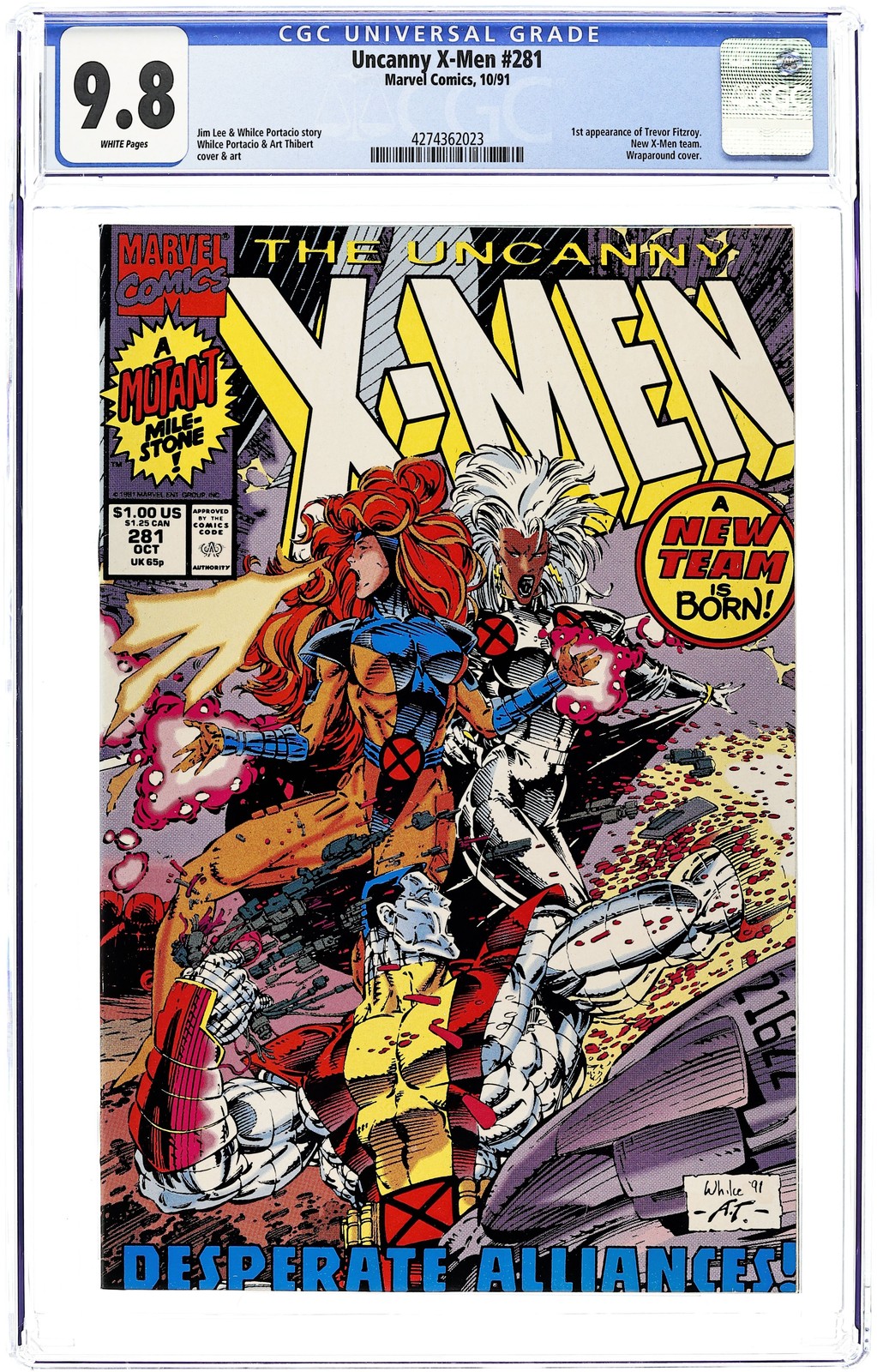 アメコミ Uncanny X-Men #281 (1991) 9.6 Uncanny X-Men #281 Value - GoCollect
