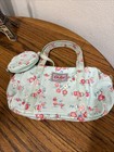 Vintage Unique Original Cath Kids London Pink And Blue Two Compartment Bag
