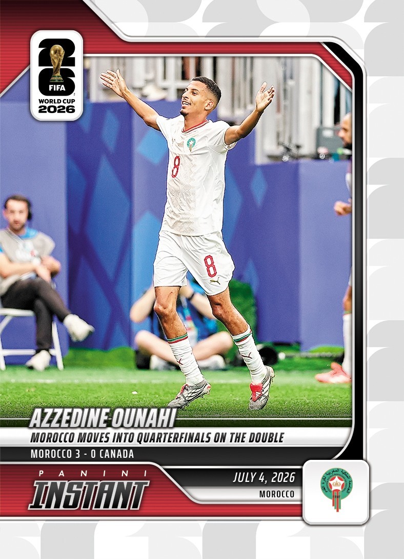 2026 Panini Instant FIFA World Cup Azzedine Ounahi #202 ~ Morocco ~ PR 68