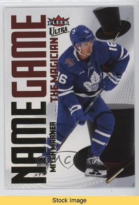 2023-24 Upper Deck Fleer Ultra Name Game Mitch Marner #NG-10 READ 0uy2