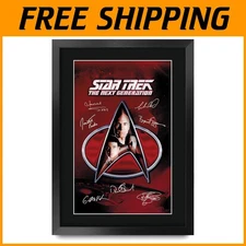 Star Trek Next Generation Gifts Printed Signed Aut