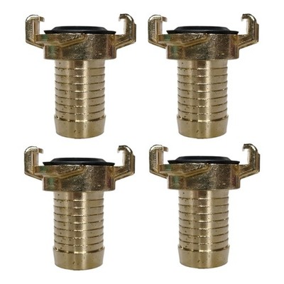 Schlauchkupplung 4x GEKA System 1'' Gartenkupplung 25mm Schlauchtülle, Kupplung 