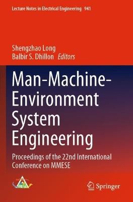 Mensch-Maschine-Umwelt Systemtechnik - 9789811947889