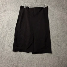 Labijou Skirt Women's 3X Black Pencil Skirt