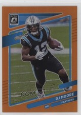 2021 Panini Donruss Optic Orange Prizm 75/199 DJ Moore #157 0e9i