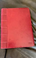 LEVENGER Red Leather Notebook Journal Cover 7...