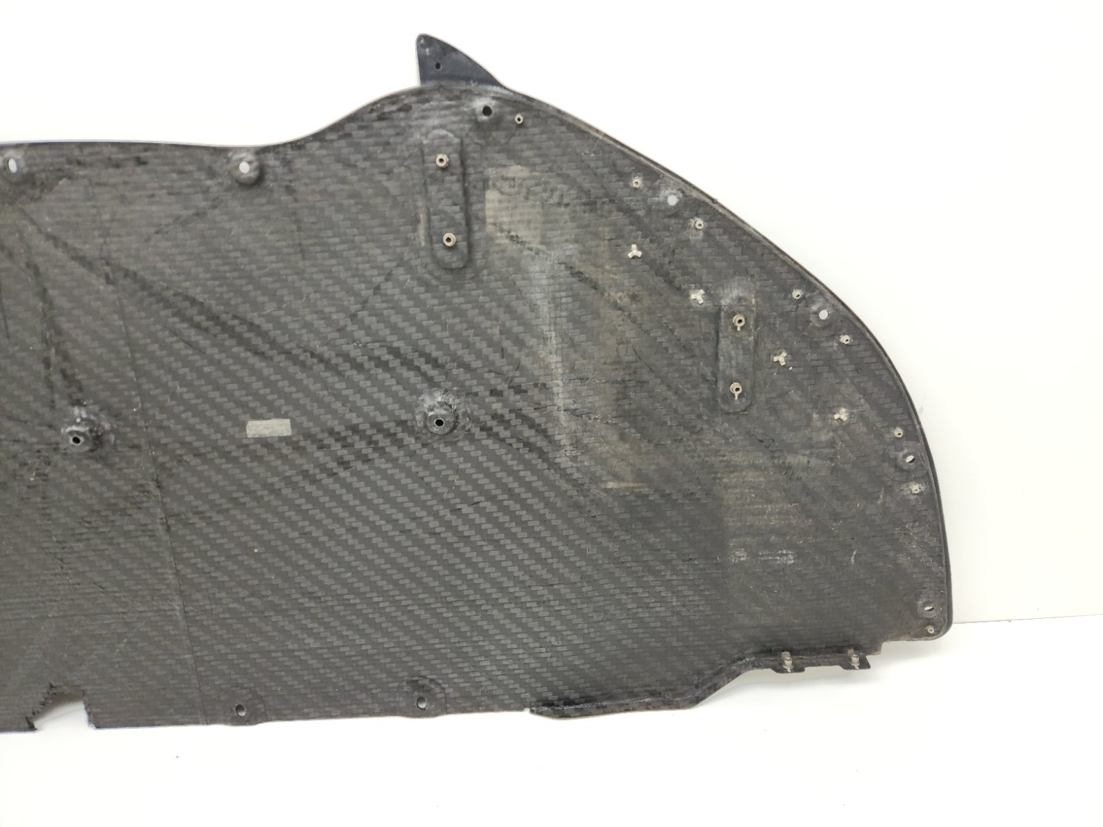 2015-2017 MCLAREN 675LT FRONT BUMPER LOWER CARBON FIBER SPLITTER OEM 11A9446RP