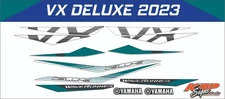 YAMAHA WAVERUNNER VX DELUXE 2023 Graphics / Decal / Sticker Kit TEAL CUSTOM