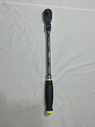 SNAP ON US481290 NEW FLEX HEAD EXTRA LONG 1/2 RATCHET YELLOW SHF80A 80 Tooth 18"