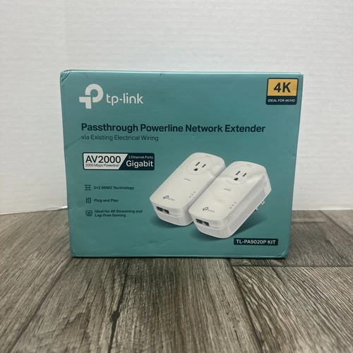 TP-Link AV2000 Gigabit Powerline Network Extender Kit TL-PA9020P