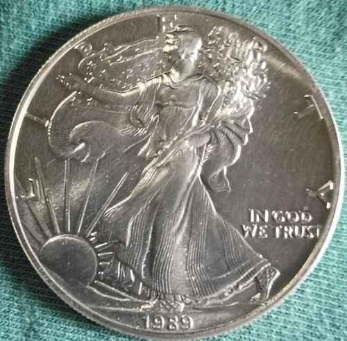 1989 1 oz Silver American Eagle (Brilliant Uncirculated)