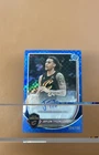 2025-26 Bowman - Chrome Autographs Jaylon Tyson #BCA-JN Blue Mojo Refractor /150