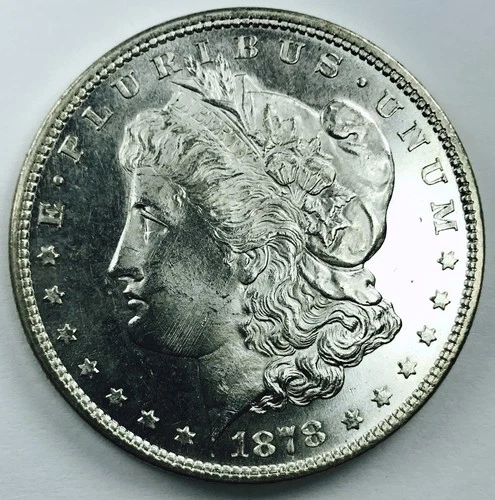 1878 S MORGAN DOLLAR! GEM BU+++! FLAWLESS BEAUTY! FABULOUS! INSANE! NR #P1464
