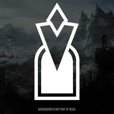 Skyrim / Quest Marker Vinyl Decal Sticker