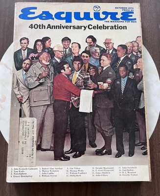 Esquire Magazine 40th Anniversary Celebration October 1973