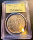 1904 o morgan silver dollar PCGS MS 63 Old Holder