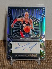 2024-25 Panini Obsidian Volcanic Sam Cassell Houston Rockets Auto /149 #VS-SAM
