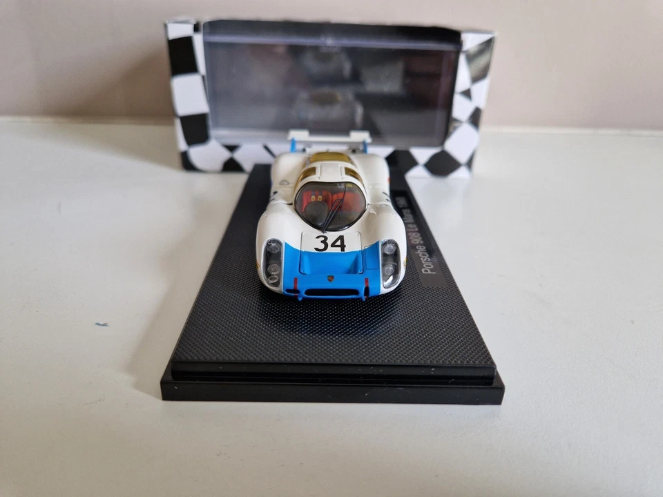 Ebbro 1/43 Porsche 908 LH Buzetta/Patrick - #34 Le Mans 1968 - 44291 - Immagine 2 di 4