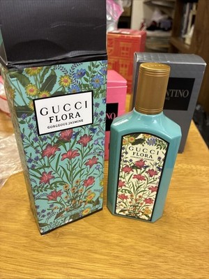 Flora Gorgeous Jasmine by Gucci, 3.3 oz EDP Spray for Women - New Unsealed Box