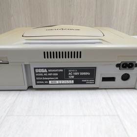 Sega Saturn White Console only Japanese System made in Japan tested working
