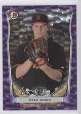2014 Bowman Draft Top Prospects Purple Ice 72/99 Kyle Crick #TP-63 0c2