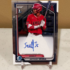 Anthony Scull Bowman Chrome 2024 Auto