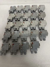 Lot of 24 Lumberg Automation 0976 PMC 514 Connector Adapter D-Sub - M12 5/4