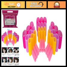 Self-Grip Hair Rollers Set - 36PCS Sticky Curlers for DIY  Salon Use - 4 Sizes