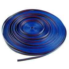 22AWG 10M/33Ft RGB LED Strip Extension Cable 4 Pin RGB LED Tape Extension Cord L