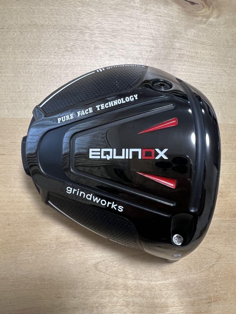 グラインドワークス　EQUINOX Driver 10° Grindworks Equinox Driver with Head Cover, Pure Face Tech