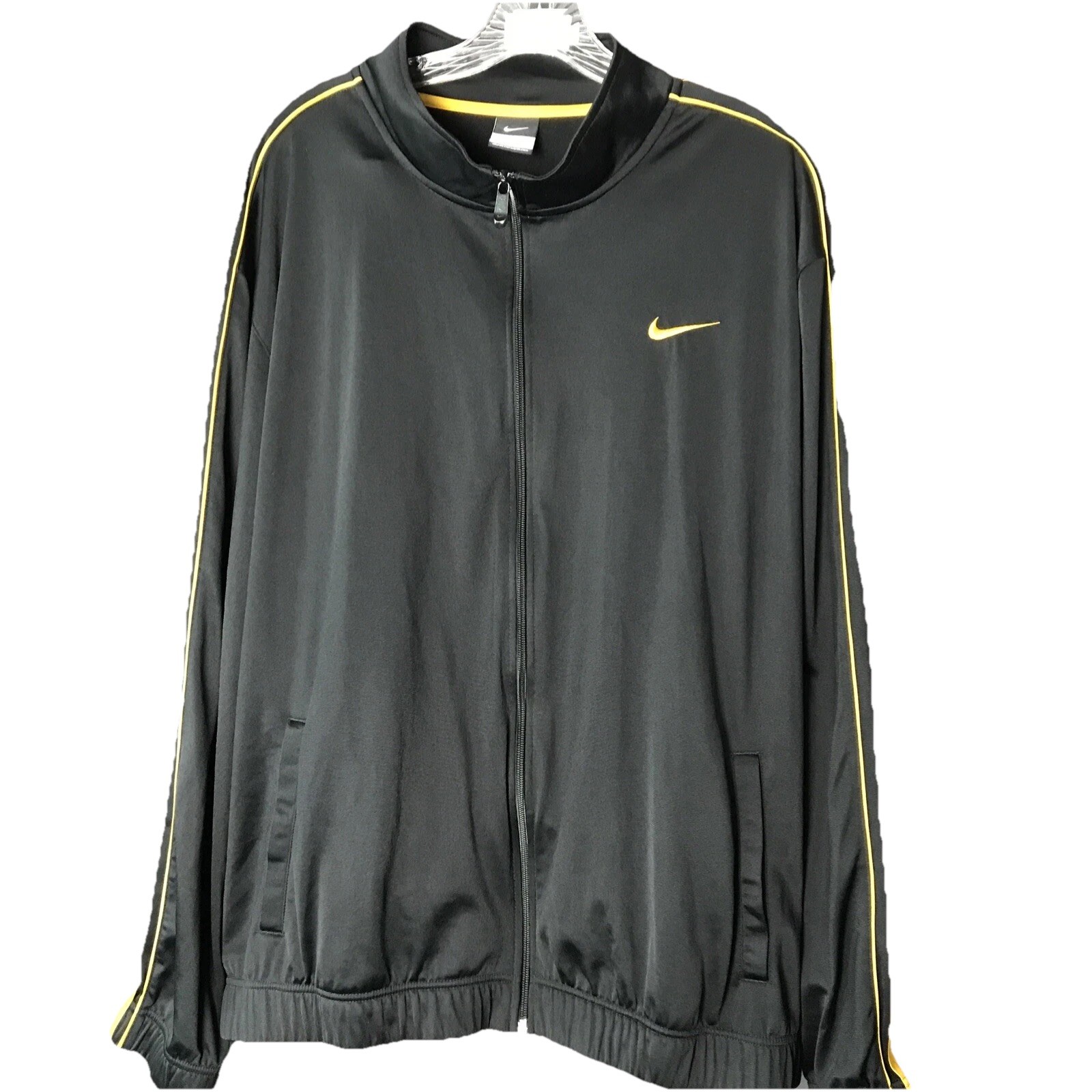 SACAI X NIKE NIKE DRI FIT UP TRACT JACKET NERO FINTO COLLETTO TAGLIA XXL_6311