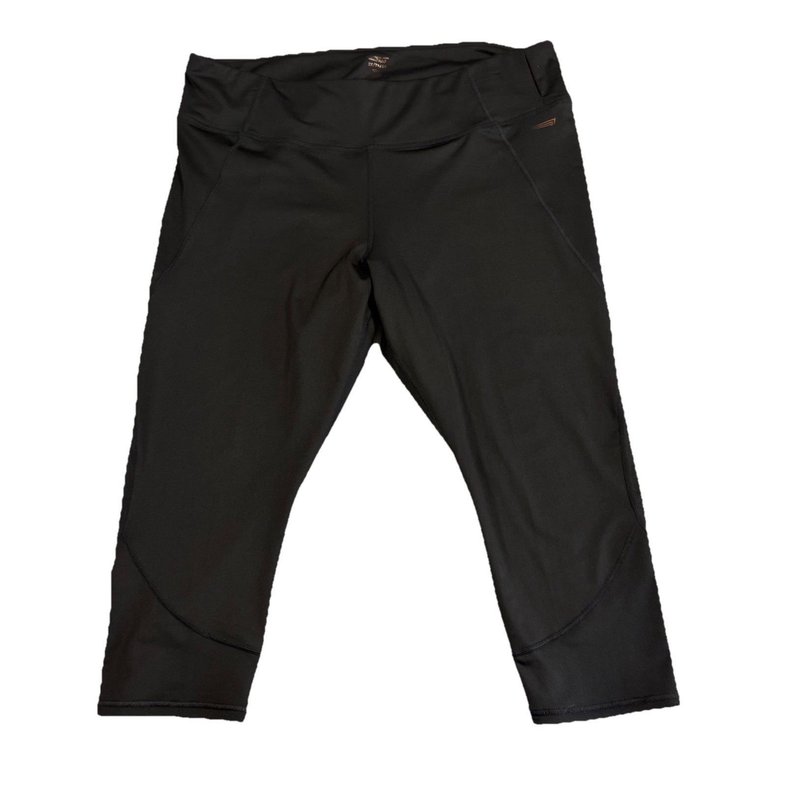 Copper Fit Pro Solid Black Compression Fit Leggin… - image 2